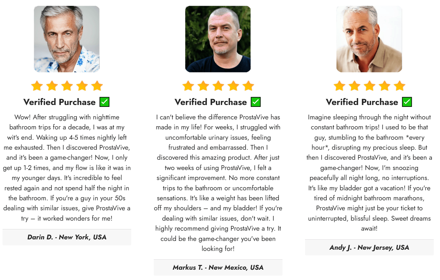 ProstaVive customer reviews and ratings summary